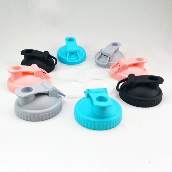 Mason Jar Cover Versatile Pour Spout Lids Wide Mouth Mason Jars