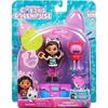 Gabby et la maison magique - pack 2 figurines et accessoires karaoké - spin master