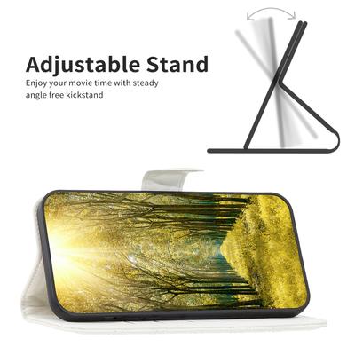 Para Motorola Edge 50 Fusion 5G Capa de Couro Capa de Telefone com Rombos
