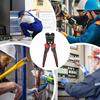 Wire Stripper Tool Self-Regulating Multi-function Cable Stripper Tool For Electrical Cutting Splitting Crimping Winding Clamping