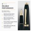 Cross TownzeNt Selectip Gel Ballpoint Pen Black Lacquer 575