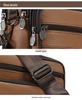 Joyir Men's Genuine Leather Crossbody Bag – Large Capacity, Minimalist Business Style Shoulder Bag