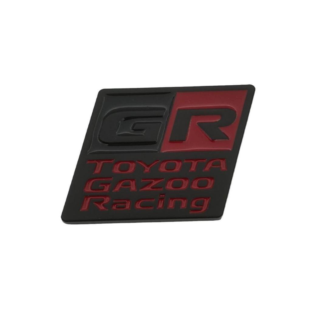 Niestandardowe naklejki z logo samochodu GR GRSPORT TOYOTA na tył karoserii Toyoty