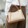 Zhu Er Elegant Birkin Style Cowhide Handbag