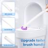 Disposable Toilet Brush Replacement Head Restroom Cleaning Brush Kit Long Handle Wc Bathroom Tool Accessories