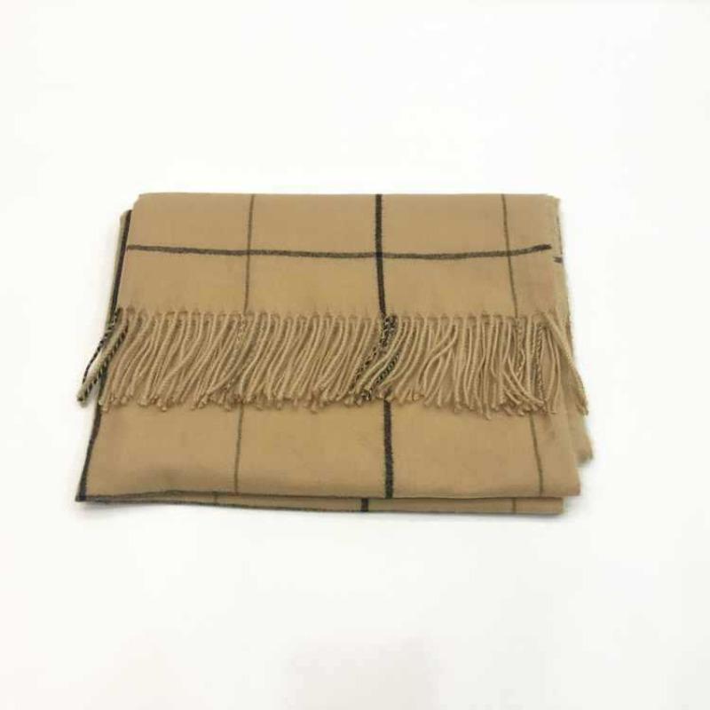New autumn and winter plaid scarf, women's winter imitation cashmere shawl, versatile thickened warm scarf