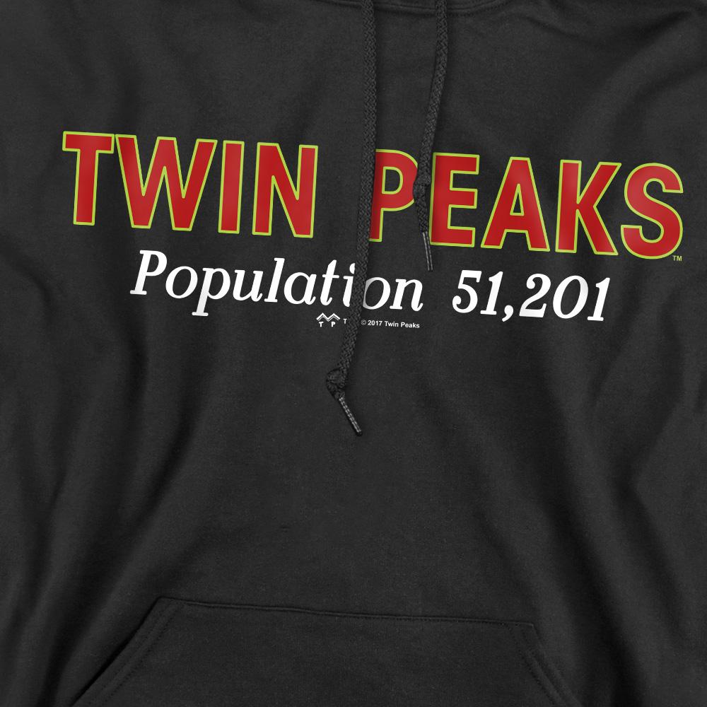 Twin Peaks Mens Population Hoodie