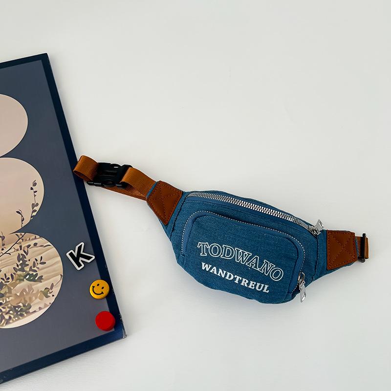 School bag fanny pack new breast bag boy trendy and handsome casual versatile change backpack change messenger bag