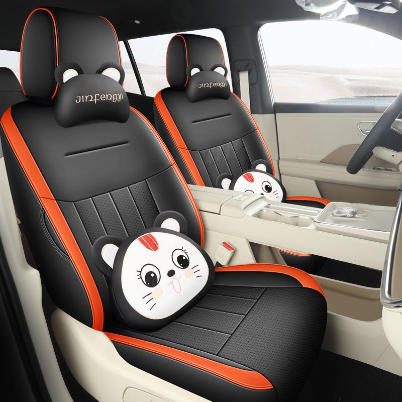 2025 Toyota BZ3X Leather Car Seat Covers: Model 610 Max All-Season Cushions