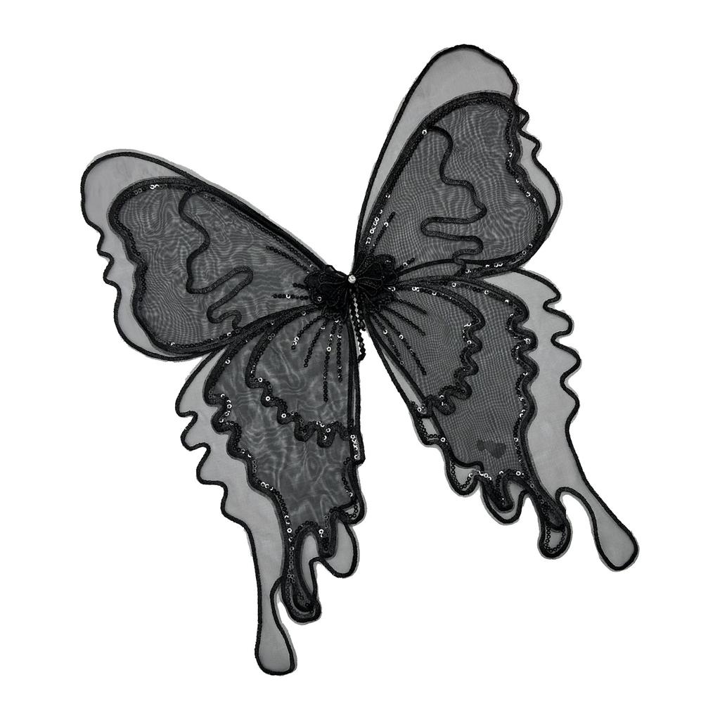 Organza Butterfly Applique Garment Decoration Sewing On Accessories for Stage Performers Gowns Bridal Wear And Costume