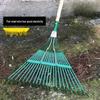 Jundingying 22-Tooth Flat Steel Wire Garden Rake