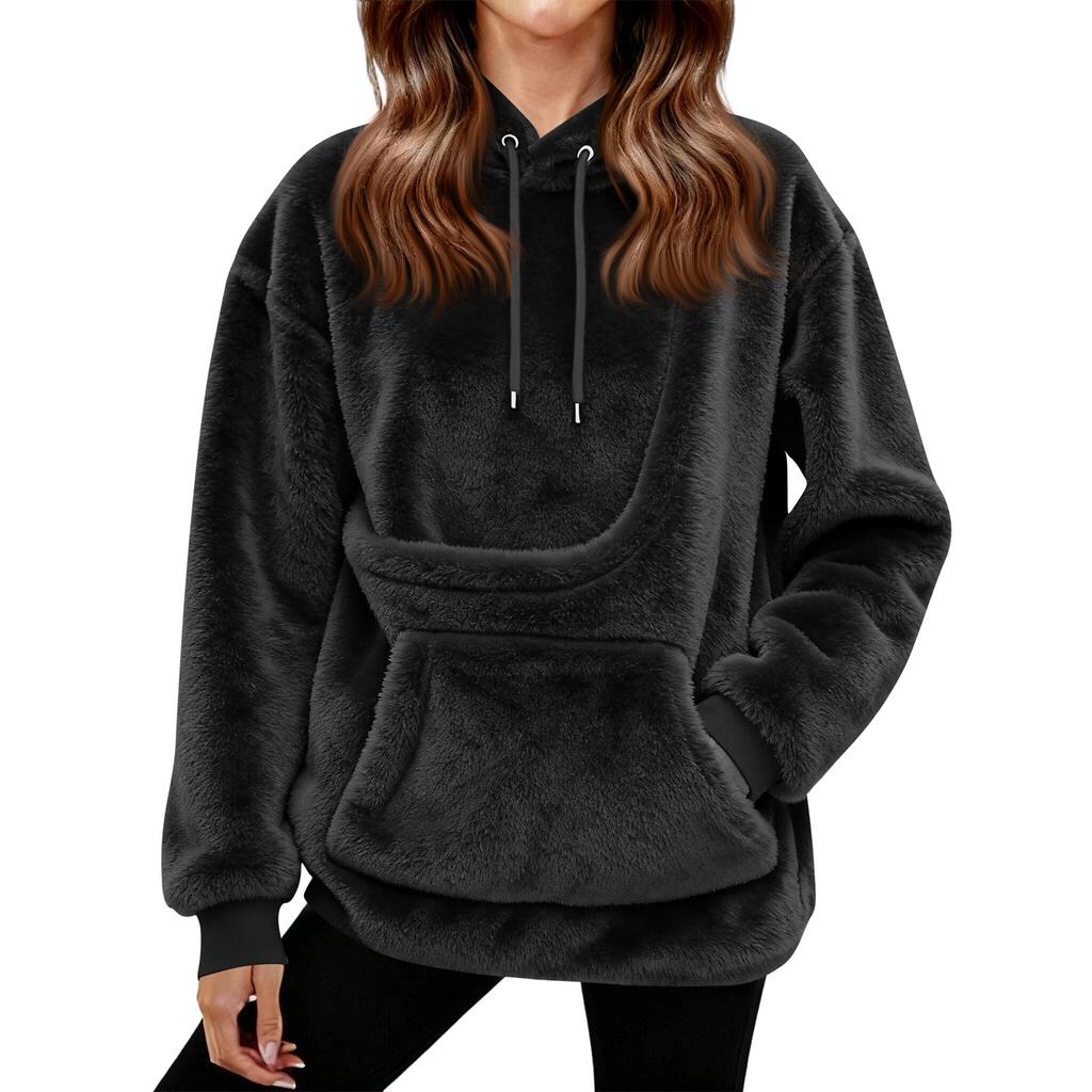 Women's Fashion Daily  Casual  Hoodie Long Sleeve Top