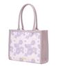 Maison De Fleur Flower Lace Square Tote Bag, Ivory, 08000079500
