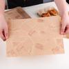 American Greaseproof Oil-Proof Food Grade Rectangular Paper Liner for Takeout Boxes and Snack Trays