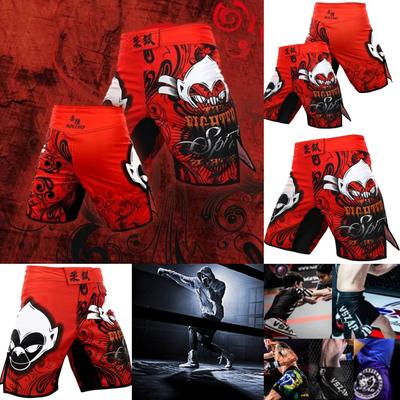 MMA Muay Thai Kickboxing Shorts Fighting Sports Training Martial Arts Workout Gym Fitness