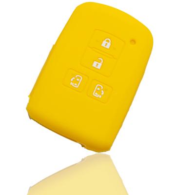 MALAKO Toyota Smart Key Silicone Cover 4 Button Cover Key Case Key Cover Silicone