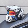 Orz Black Warrior Retro Motorcycle Helmet - Versatile Half/Full Helmet for Men & Women
