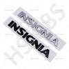 INSIGNIA Emblemat z Logo Litery Odznaka Naklejka na Tylną Klapę Bagażnika Błotnik Samochodu Naklejki na Klapę Bagażnika dla Insignia GTC OPC, Naklejka na Zewnętrzne Nadwozie
