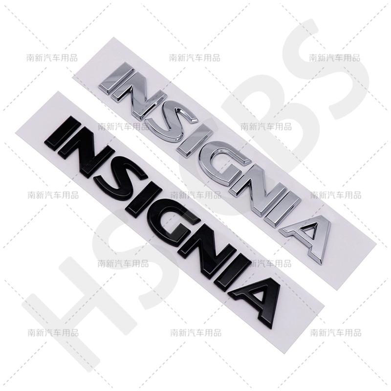 INSIGNIA Emblemat z Logo Litery Odznaka Naklejka na Tylną Klapę Bagażnika Błotnik Samochodu Naklejki na Klapę Bagażnika dla Insignia GTC OPC, Naklejka na Zewnętrzne Nadwozie
