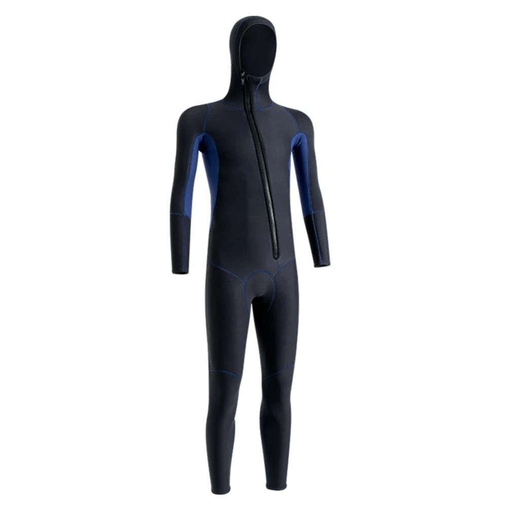 Neoprene Diving Surfing Suit Cold Proof Unisex Diving Protection Clothes with Zipper Elastic Anti-scratch Water Sports Equipment