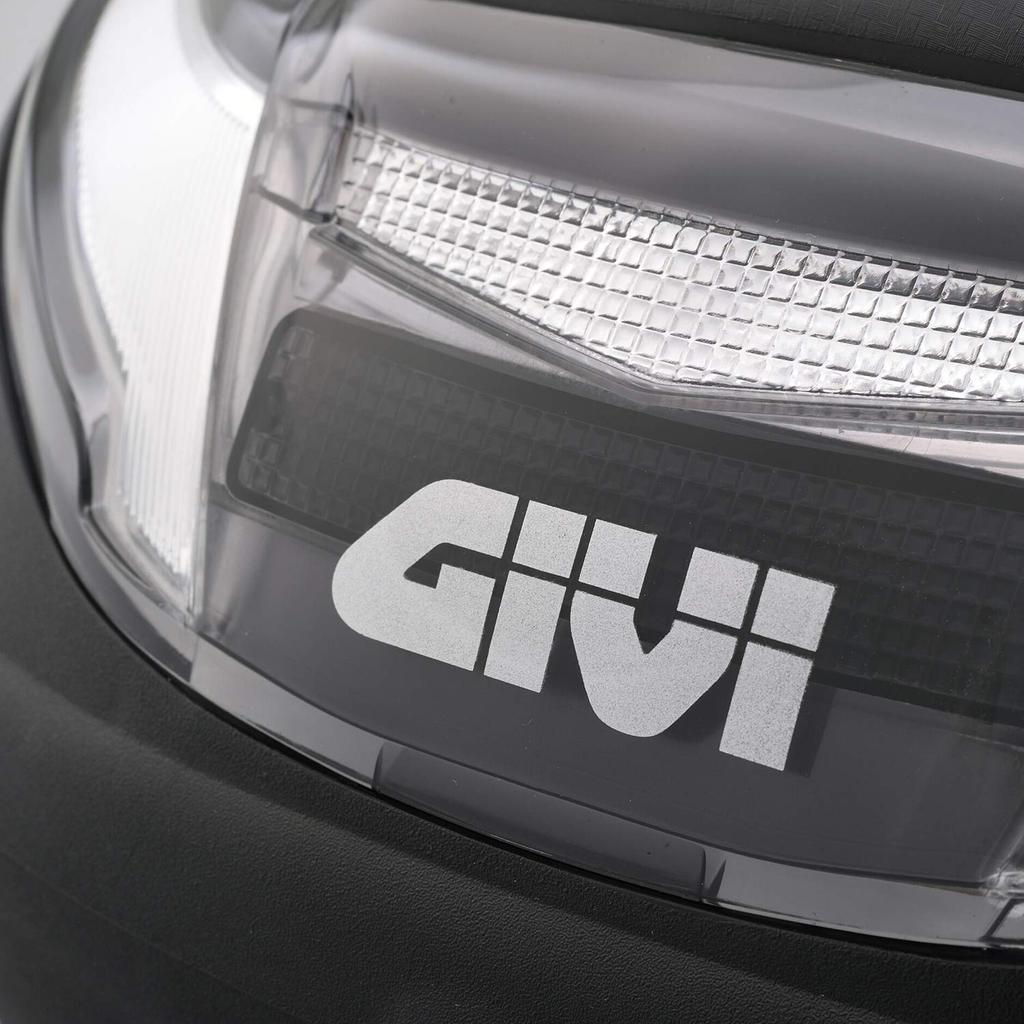 GIVI Monolock Motorcycle Rear Box, 26L, E260NX, Smoke Lens, 17449