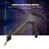 Mobile Phone Black Monaural Wired Earpiece Air Tube Anti Radiation In Ear Stereo Earphone