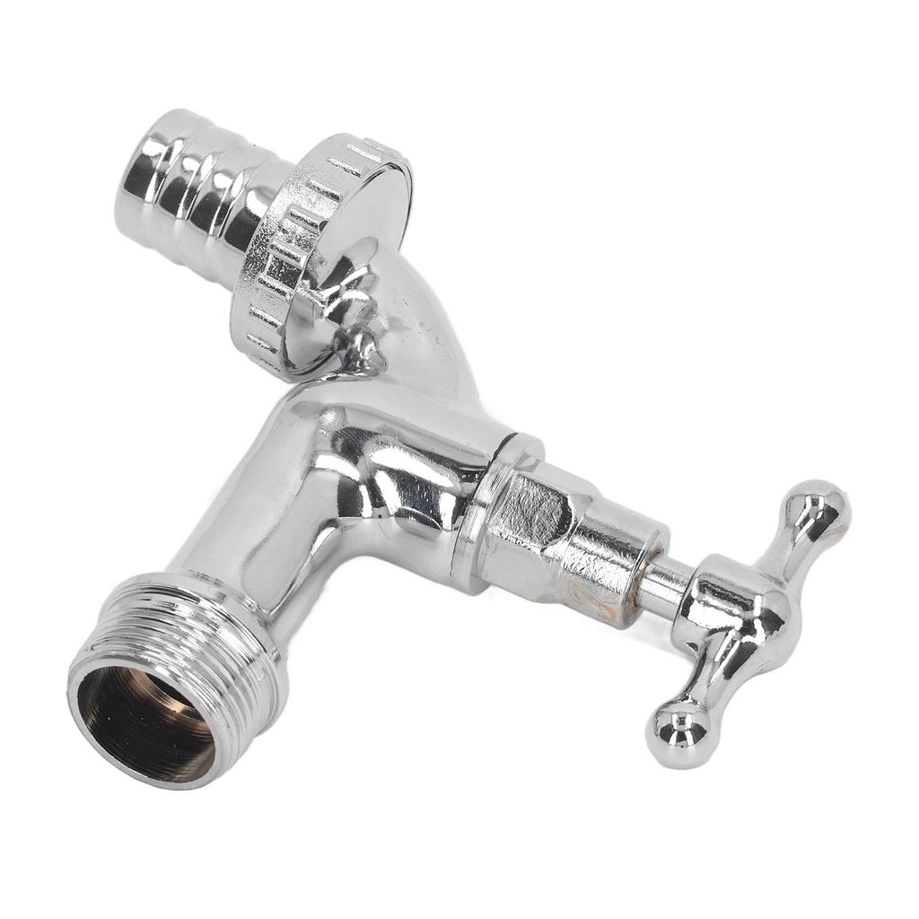 Kranik ogrodowy mosiężny 3/4 cala wylot DN20 gwint zewnętrzny wlot Kranik wodny do podlewania