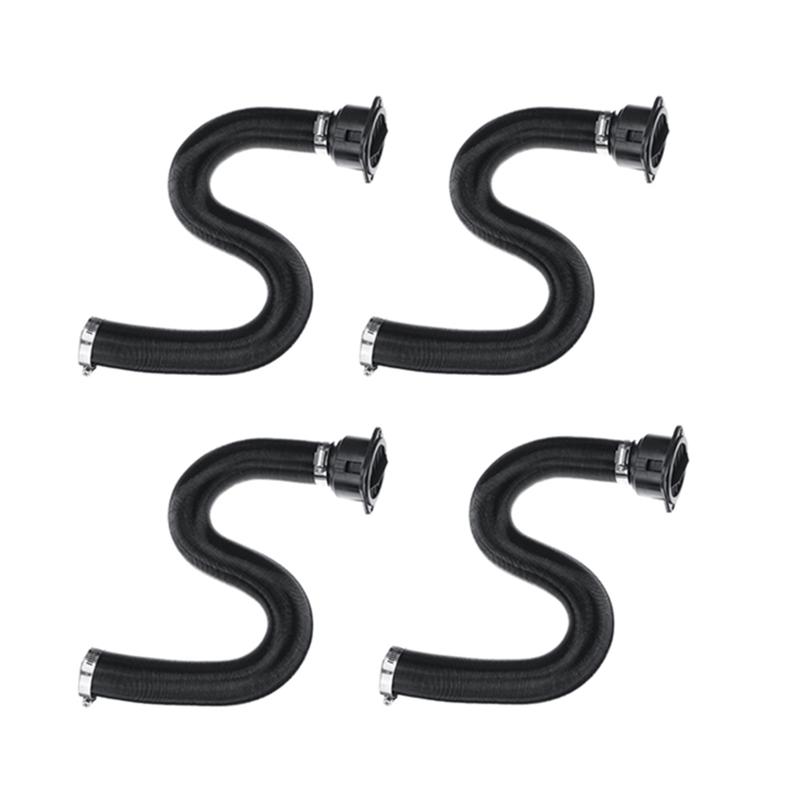 Car Parking Heater Ducting Pipe+Air Vent Outlet Hose Tube Connector Hose Clips
