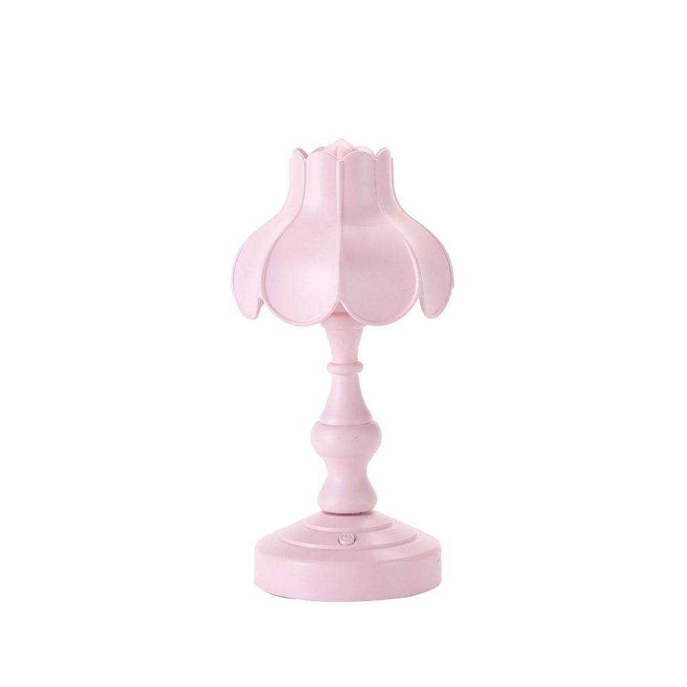 1/2 ADET Mini Retro LED Gece Lambası Dekorasyon Masa Lambası Şarj Edilebilir Okuma Masa Lambası Yurt Yatak Odası Başucu İçin Kız Hediyesi