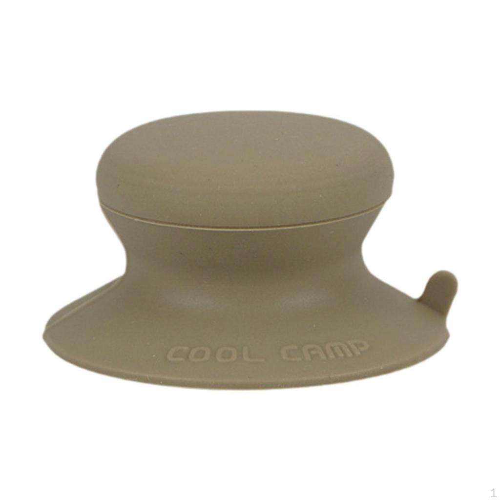 Compact And Portable Silicone Pot Lid Handle, Heat-resistant Cookware Accessory, Anti-scalding,