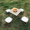 Ku Long Da 5-Piece Portable Outdoor Table and Chair Set