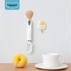 Qingqingmei Cartoon Rabbit Adhesive Clothes Hook for Dorm, Bathroom, and Kitchen Walls