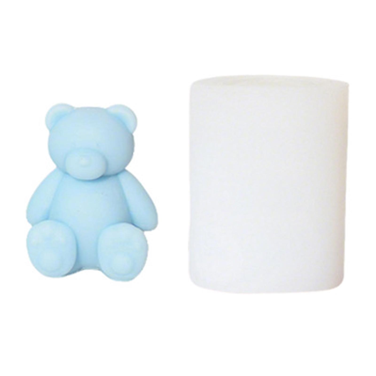 

Silicones Bear Shape Scented Candle Mold For Homes Decors Crafts Projects And Artistic Creation With Intricate Detail S