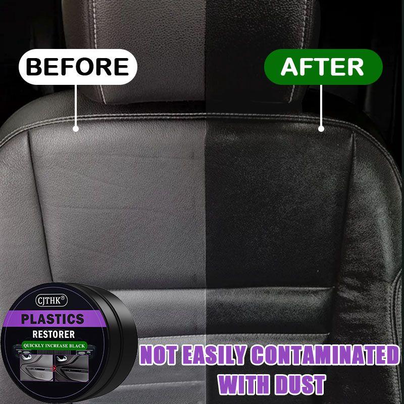 Car Plastic Restorer Back To Black Gloss Auto Interior Leather & Panel Renewal Wax Coating Agent Auto Polish And Repair Coating