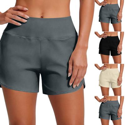 Women Summer Casual Loose Fit Shorts with Pockets High Waist Lightweight Athletic Running Yoga Shorts for Daily Wear