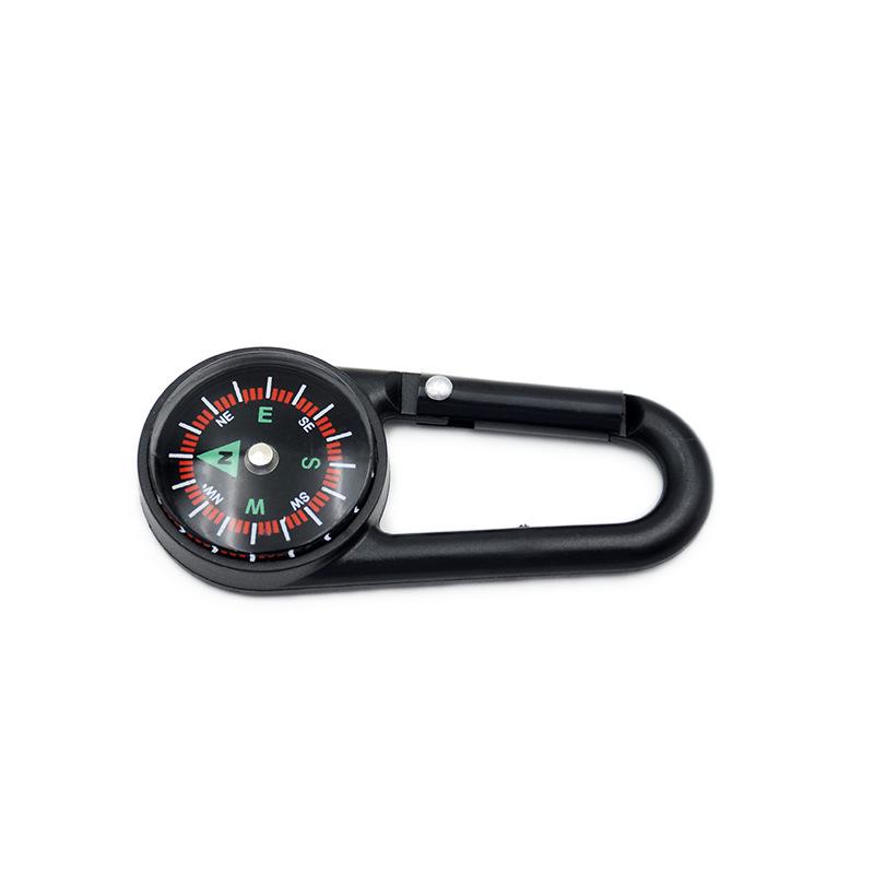 Keychain Compass with Carabiner – Lightweight, Portable Outdoor Survival Tool for Camping