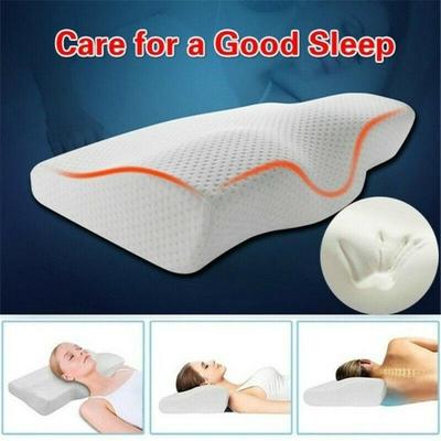 Pdtoweb Slow Rebound Memory Foam Polštář Krční konturovací polštář proti chrápání bolesti krku