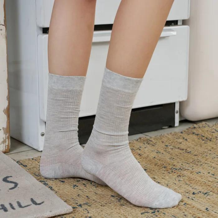 [BIARRITZ/26SS] Milky Lip See-through Crew Socks 2 colors