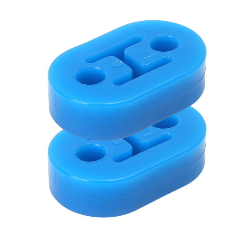 Lifting Towing Wheel Muffler Support Shock Absorber Automobile Universal Two Holes Exhaust Pipe Hanger Cushion Rubber Parts