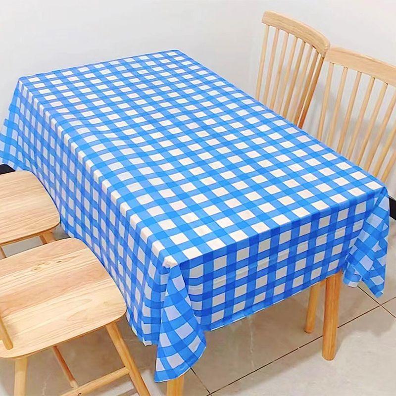 Disposable Starry Birthday Party PEVA Tablecloth - Rectangular, Waterproof & Oilproof