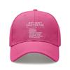 [Statement Baseball Cap] Cream Color Funny Print Polyester Adjustable Strap Outdoor Sports Dad Hat For Daily Wear