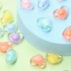 Candy Color For Jewelry Making Loose Beads DIY Crafts 10Pcs 13*17mm Pendant Heart Crafts Wholesale Necklace Bracelet Transparent Acrylic Unisex