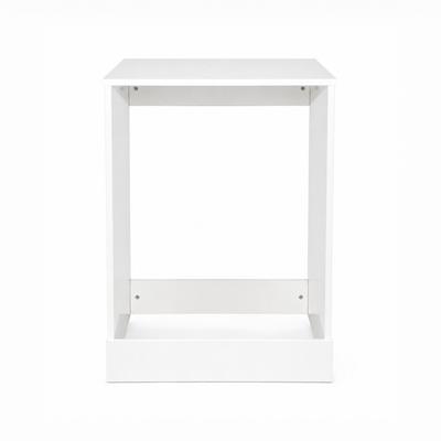 White Washing Machine Cover Unit | Space-Saving Washing Machine Cladding Laundry Room