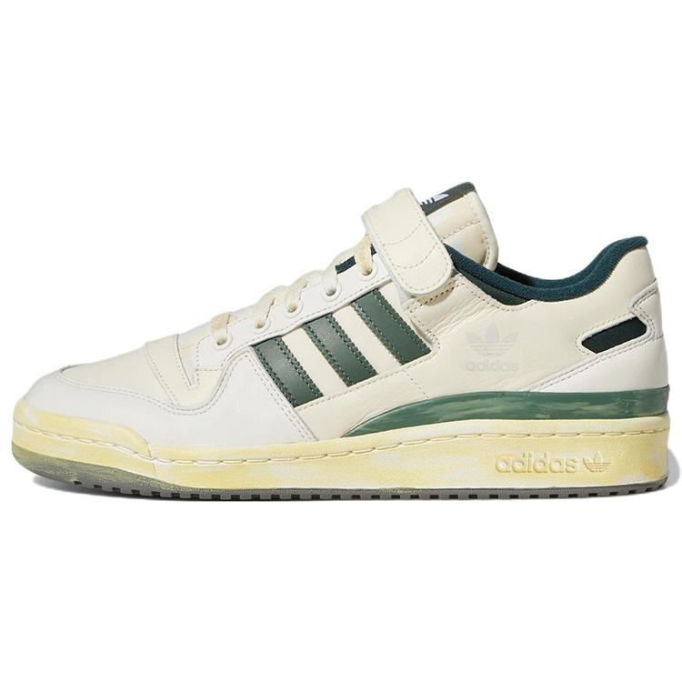 adidas Forum 84 Low AEC  White Green Oxide  Men s HR0558 EU 47⅓