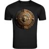 Aztec Calendar Black and White Unisex T-Shirt Tee S -5XL