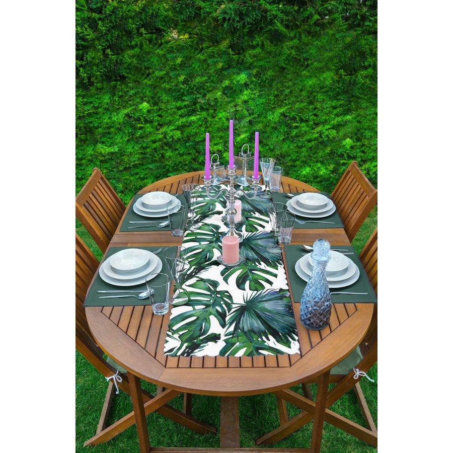 Runner and Placemat Set 5 Pieces / Placemat Table Mat Dining Table Mat Coaster