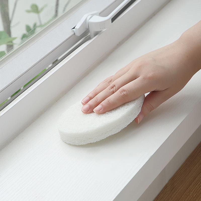Detachable Long-Handle Sponge Brush Set for Kitchen & Bathroom