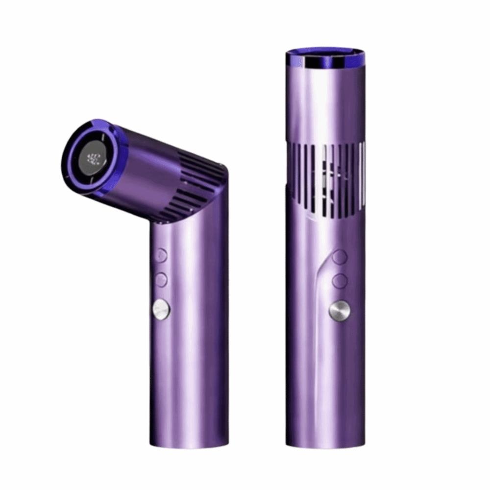 Portable Mini Cooling Fans USB Rechargeable Ice Compress Handheld Folding Fan High Speed Lipstick Size Air Conditioner Fan