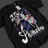 Demon Slayer Shirt Shinobu Kocho T-Shirt Tanjiro Anime Inosuke Doma Muzan Tee