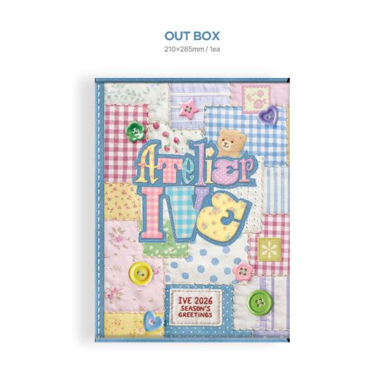Pre-order IVE 2026 Season's Greetings ATELIER IVE & SHOP POB